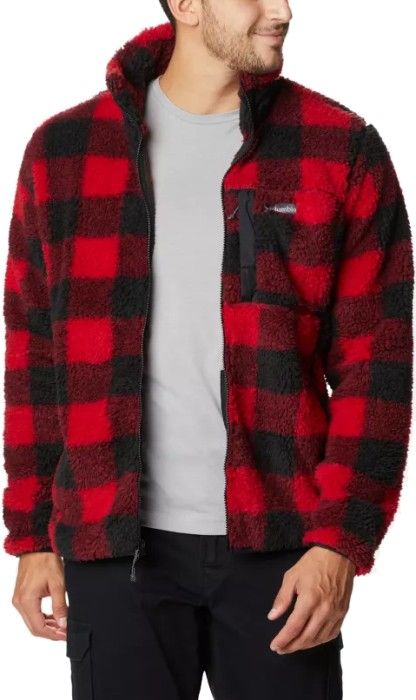 Columbia M's Winter Pass Sherpa Jacket Mountain Red