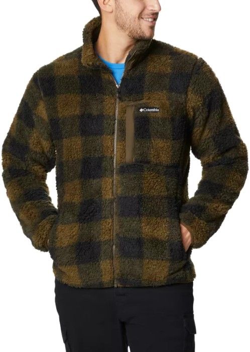 Columbia M's Winter Pass Sherpa Jacket Olive Green