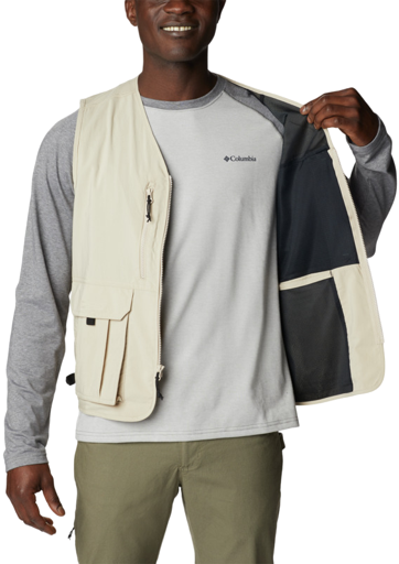 Columbia M's Silver Ridge Utility Vest Ancient Fossil