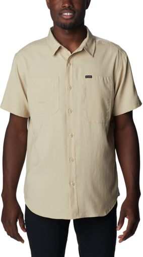Columbia M's Silver Ridge Utility Lite Short Sleeve Shirt Ancient Fossil