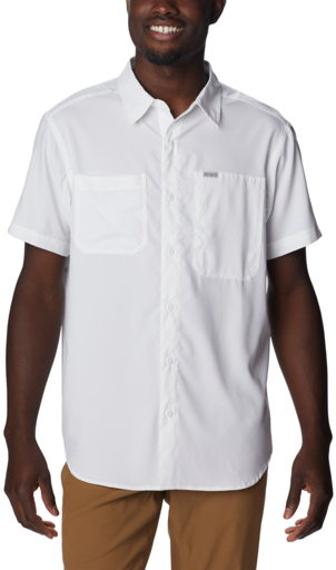 Columbia M's Silver Ridge Utility Lite Short Sleeve Shirt White