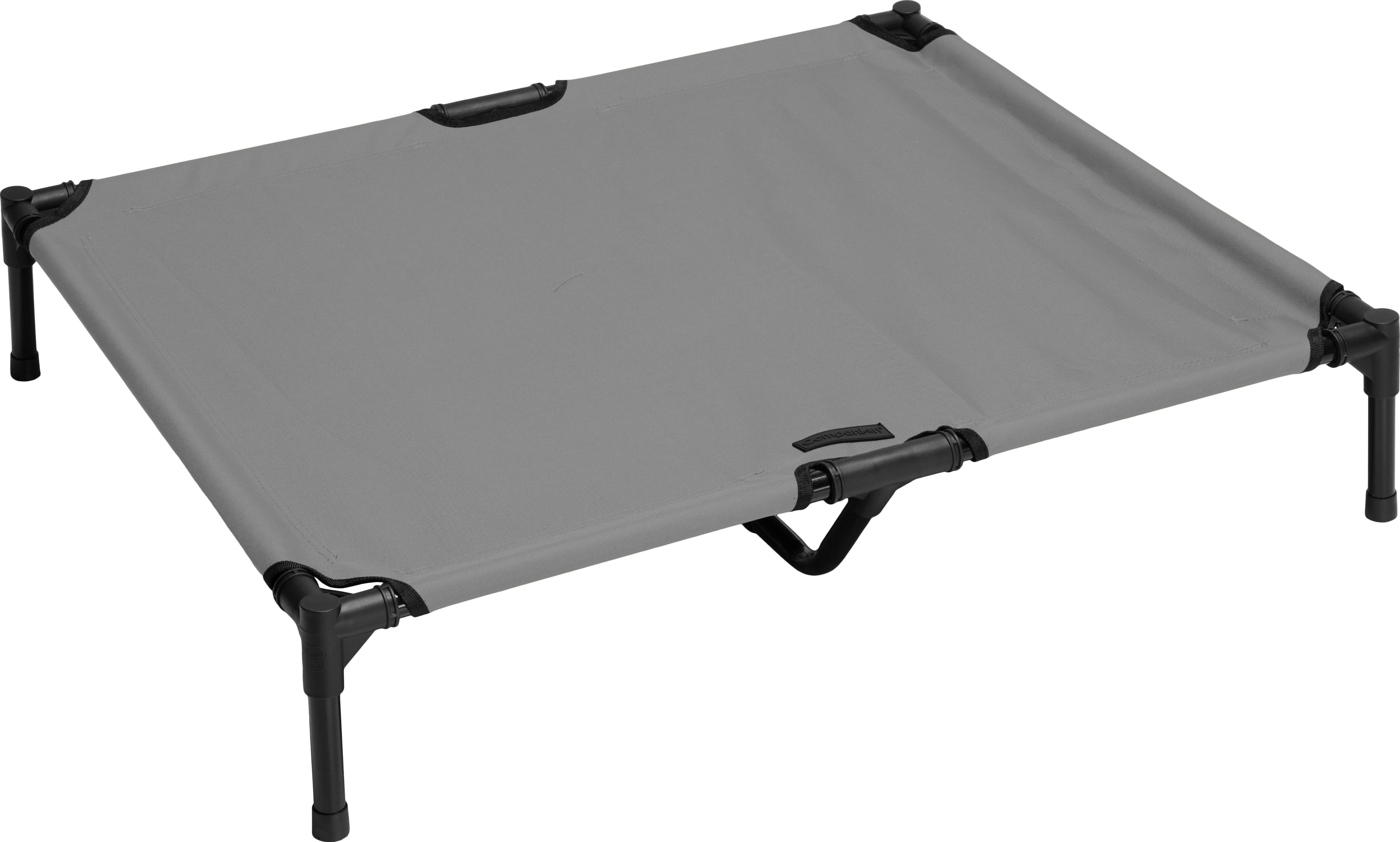 Companion  Folded Camping Bed koiranpeti, 91 x 76 x 18 cm, harmaa
