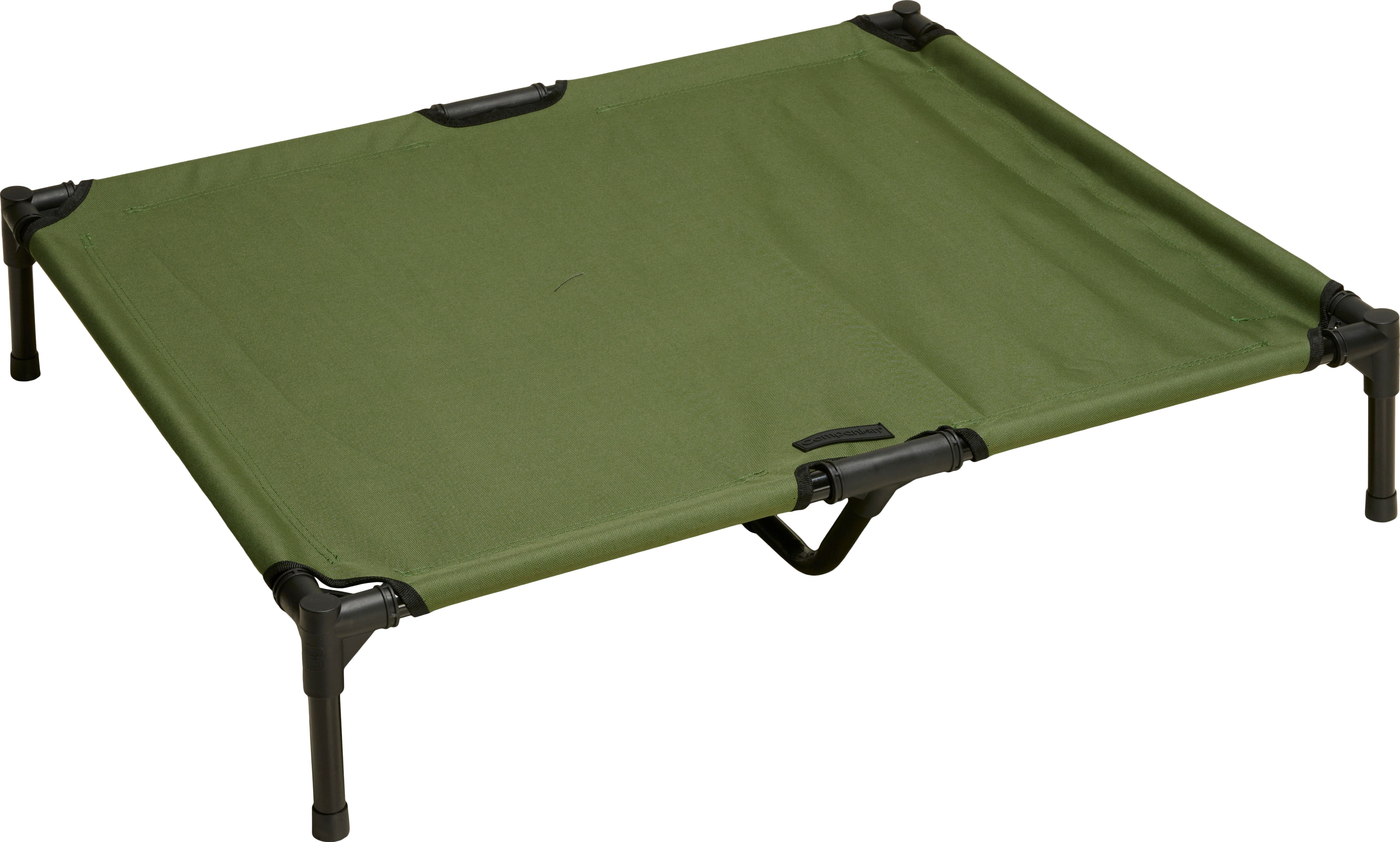 Companion Folded Camping Bed 91x76x18 cm Green