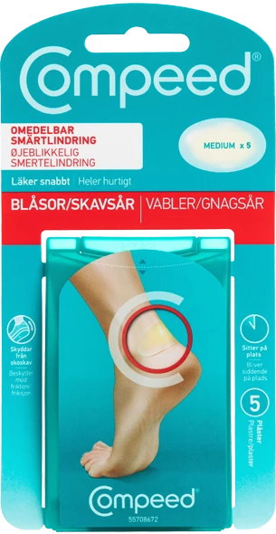Compeed Gnags&aring;rplaster Medium