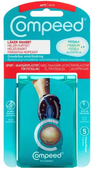 Compeed Skavsårsplåster Sport Fotsula