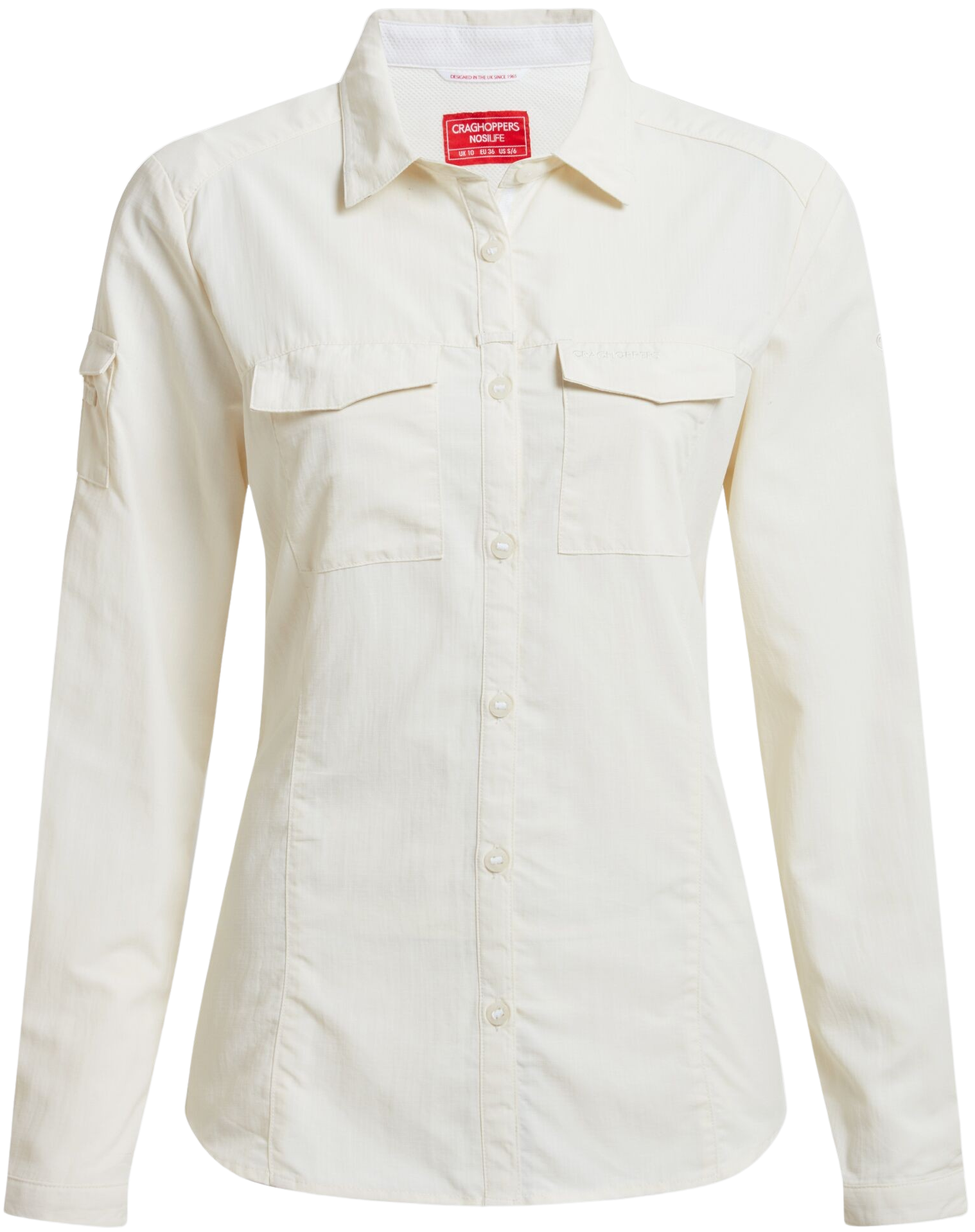 Craghoppers W's NosiLife Adventure LS Shirt III Seasalt
