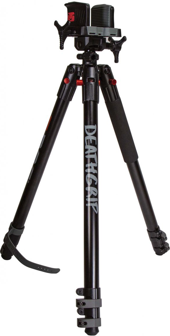 Bog -Pod Death Grip Clamping Tripod Black ammuntatuki