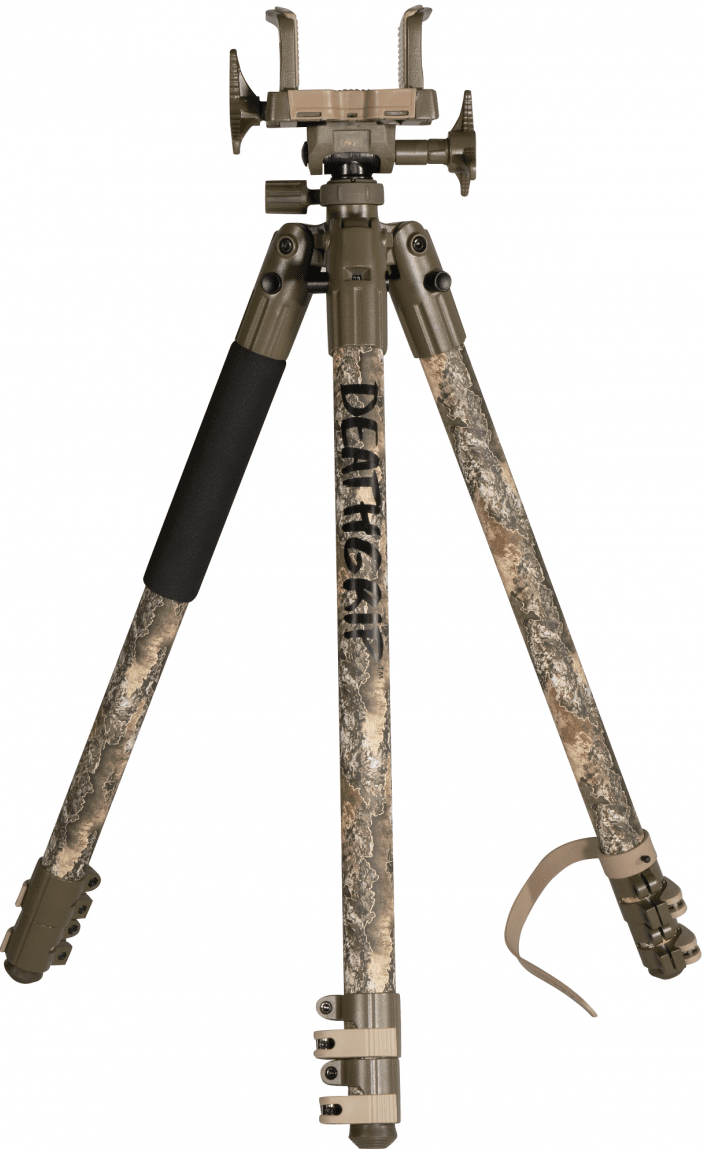 Bog -Pod Death Grip Clamping Tripod Realtree Camo