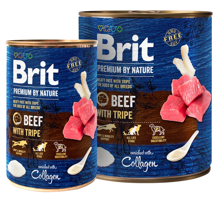 Brit Premium by Nature Beef with Tripes 400 g