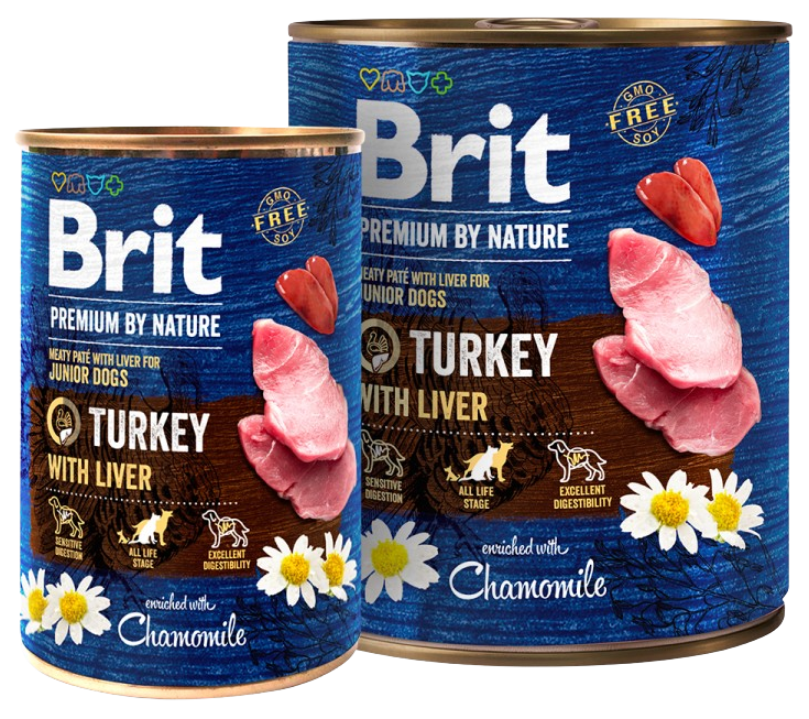 Brit Premium by Nature Turkey with Liver 400 g