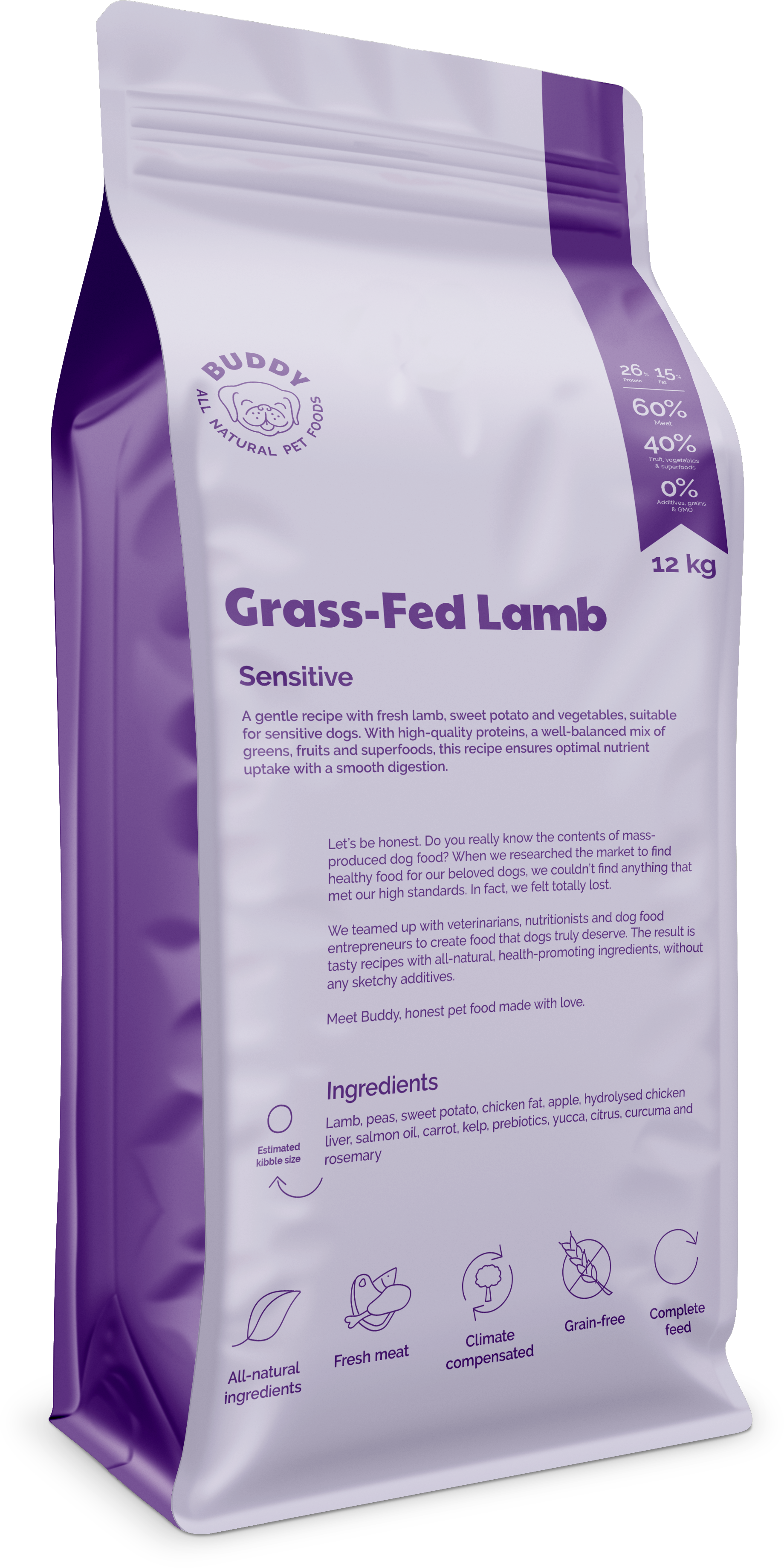 Buddy Grass-Fed Lamb 12 kg