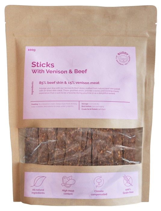 Buddy Venison Dental Chew 100 g