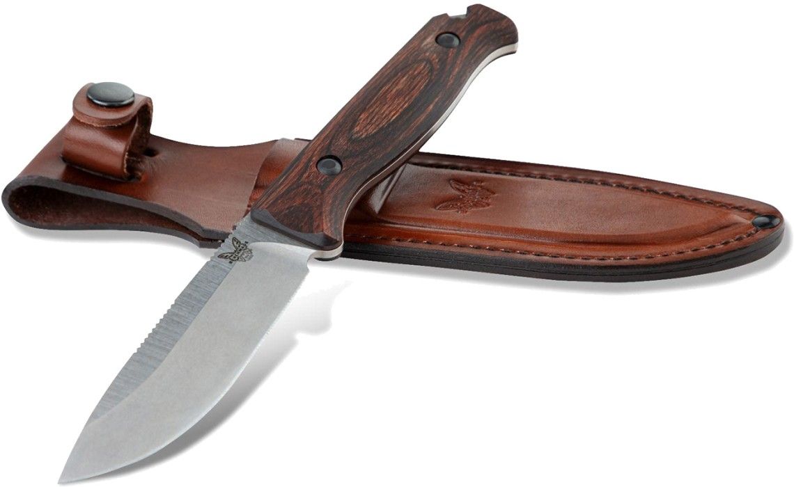 Benchmade 15002: Saddle Mountain Skinner w. Wood Handle