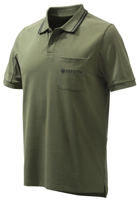 Beretta Airmesh Polo SS Green