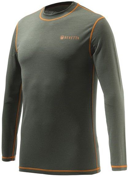Beretta Merino Base Layer LS Green
