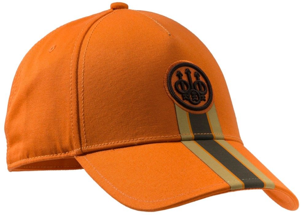 Beretta Corporate Striped Cap Orange