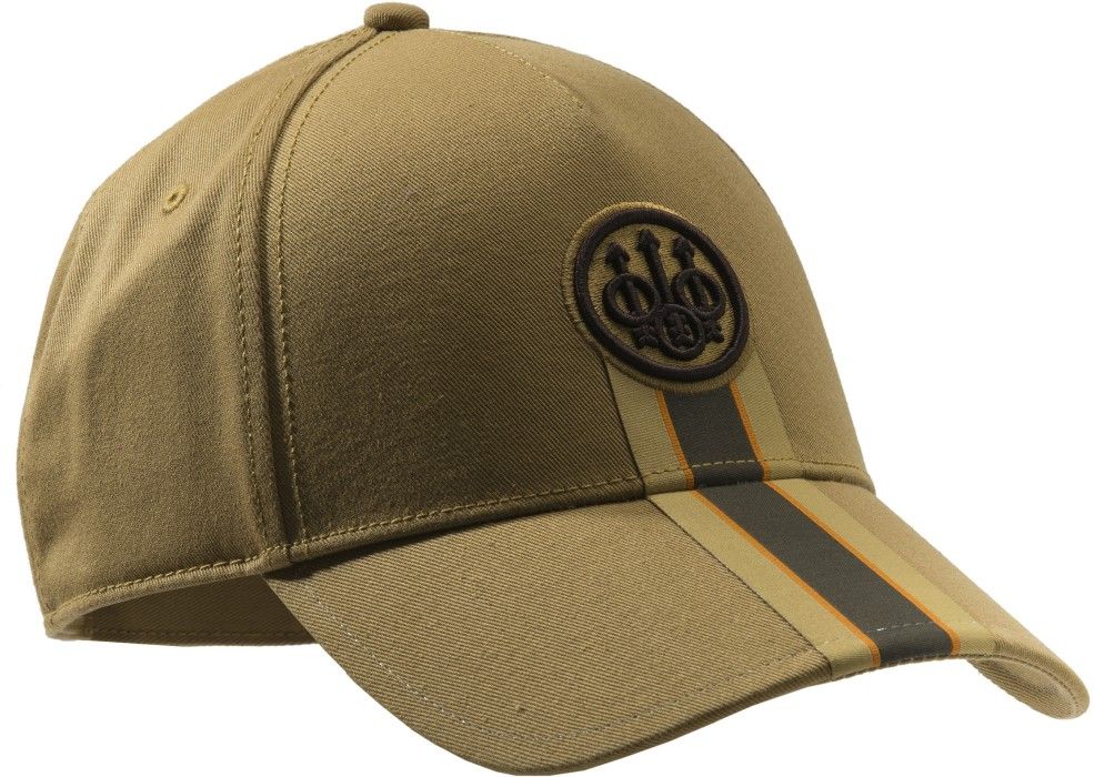 Beretta Corporate Striped Cap Tan