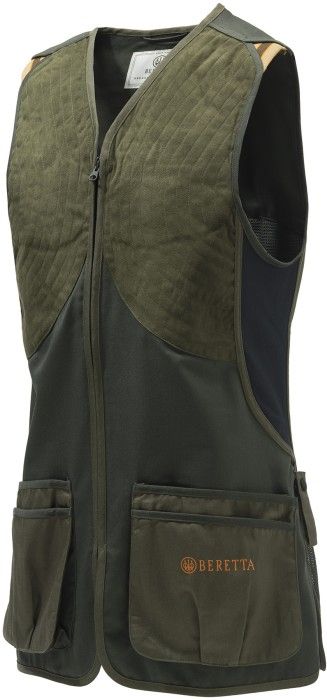 Beretta DT11 Microsuede Slide Vest Dark Olive