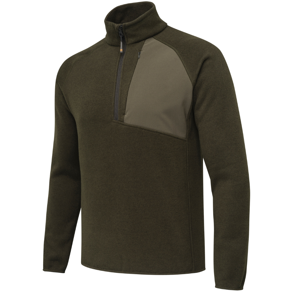 Beretta Abisko Half Zip Fleece fleecetakki, Green Moss
