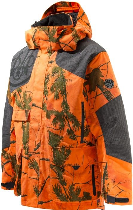 Beretta Insulated Static EVO Jacket Camo Orange Realtree Ap HD
