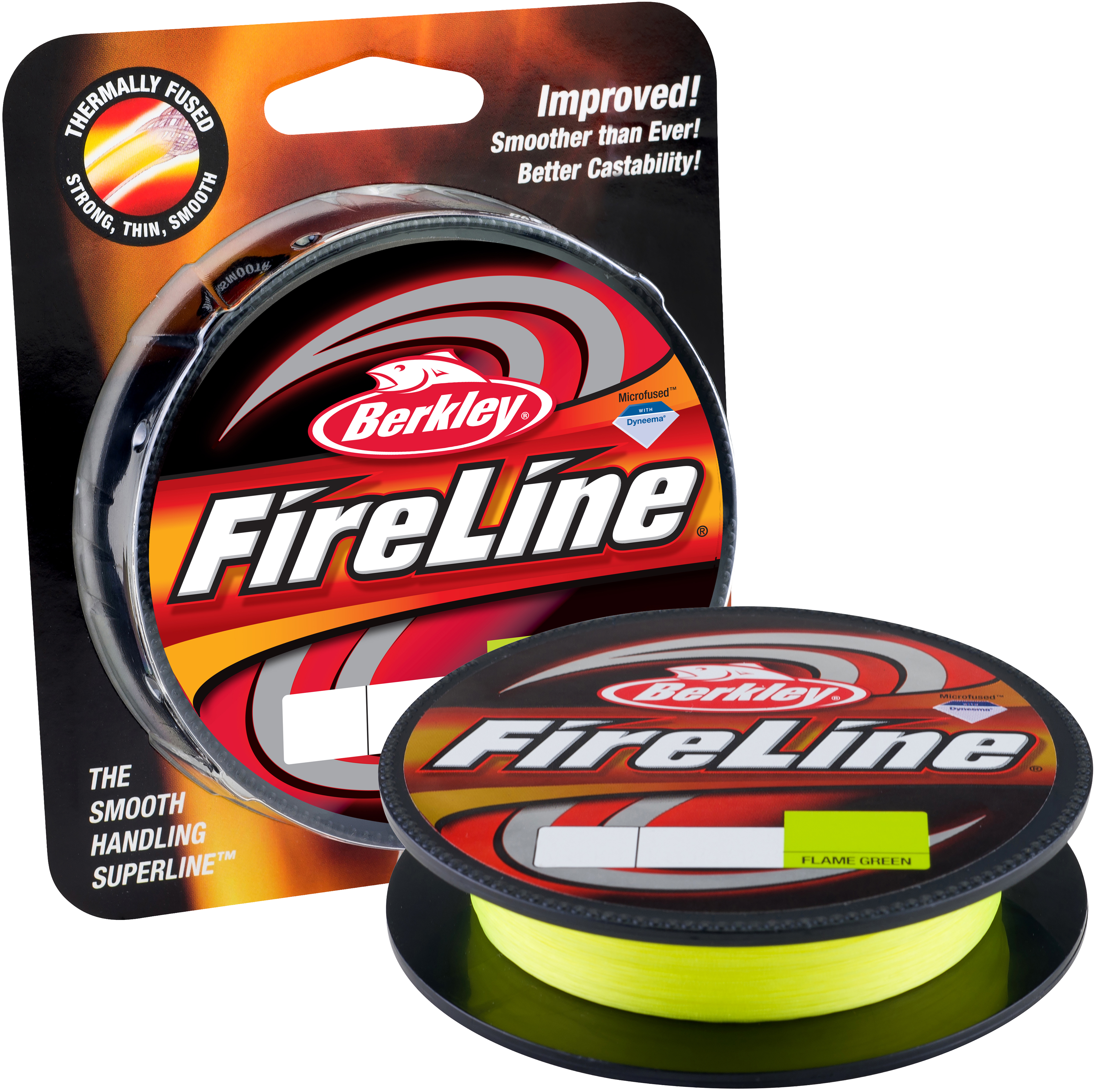 Berkley Fireline Fused Original siima 150 m, Flame Green