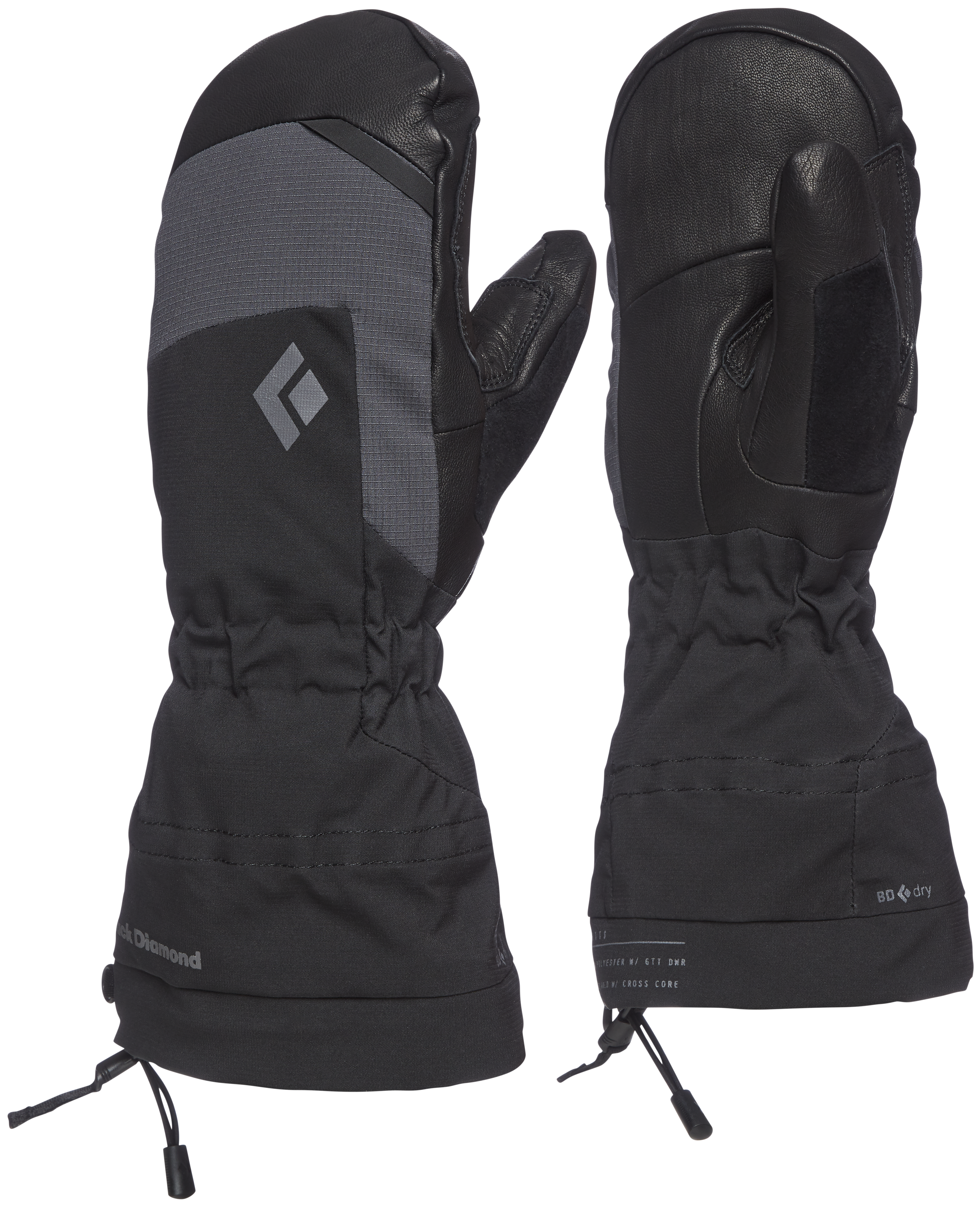 Black Diamond Mercury Mitts Black
