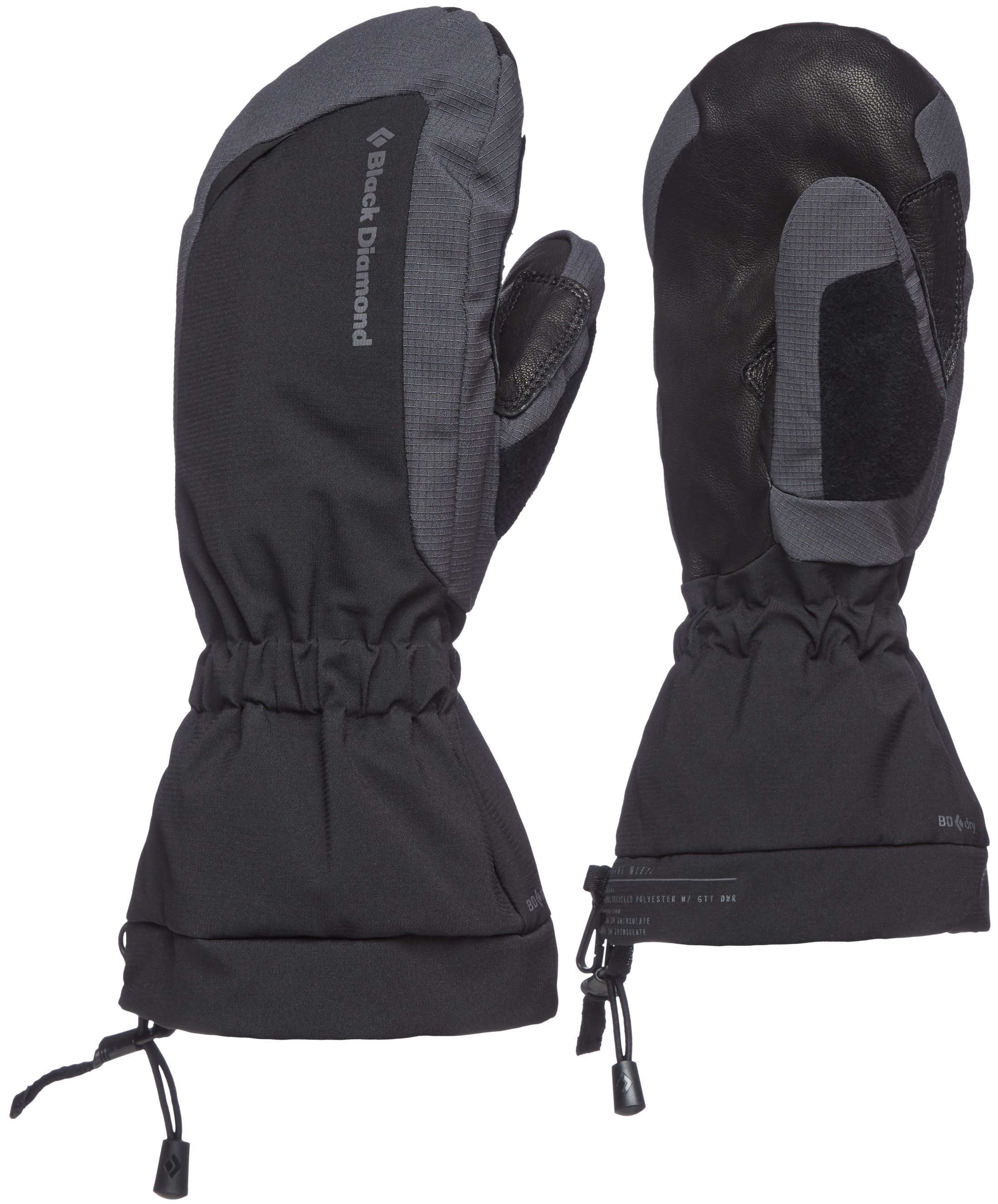 Black Diamond Glissade Mitts Black
