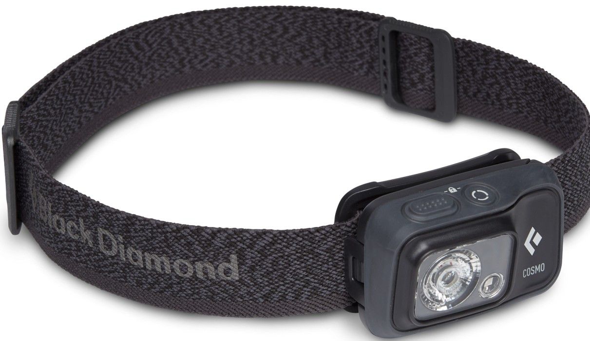 Black Diamond Cosmo 350 Headlamp otsalamppu, tummanharmaa