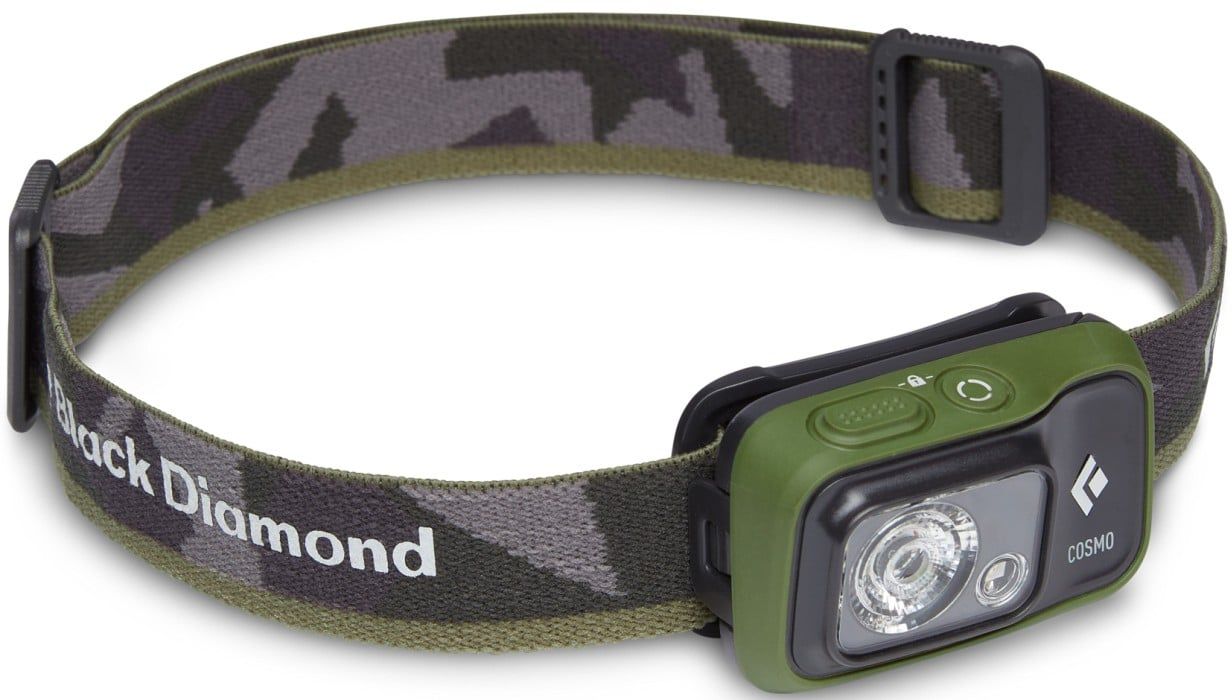 Black Diamond Cosmo 350 Headlamp otsalamppu, tummanvihreä