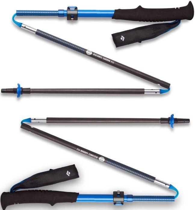 Black Diamond Distance FLZ Poles Ultra Blue