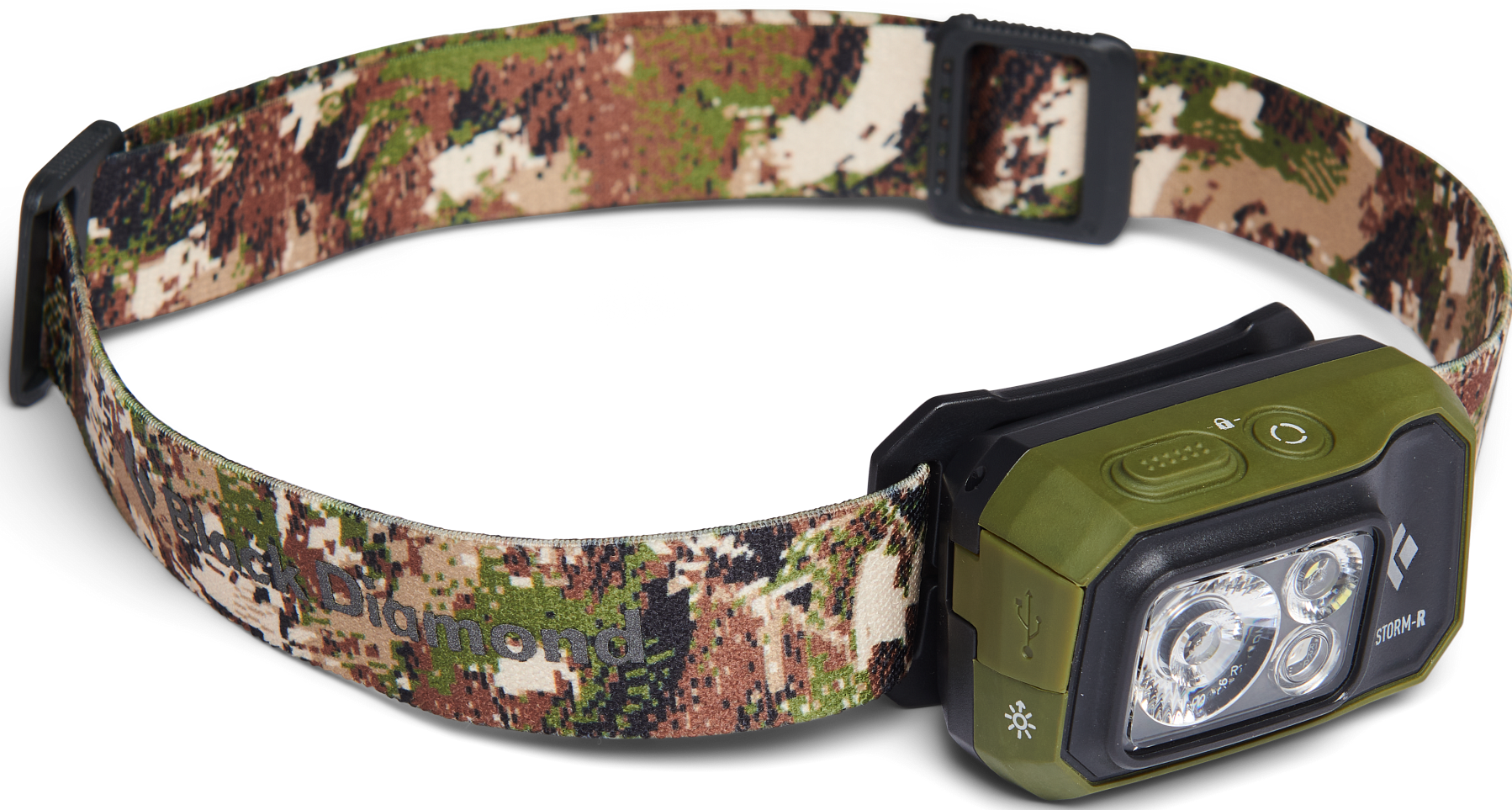 Black Diamond Storm 500-R Headlamp Camo Print