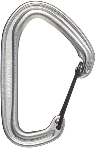 Black Diamond Hotwire Carabiner Light Gray