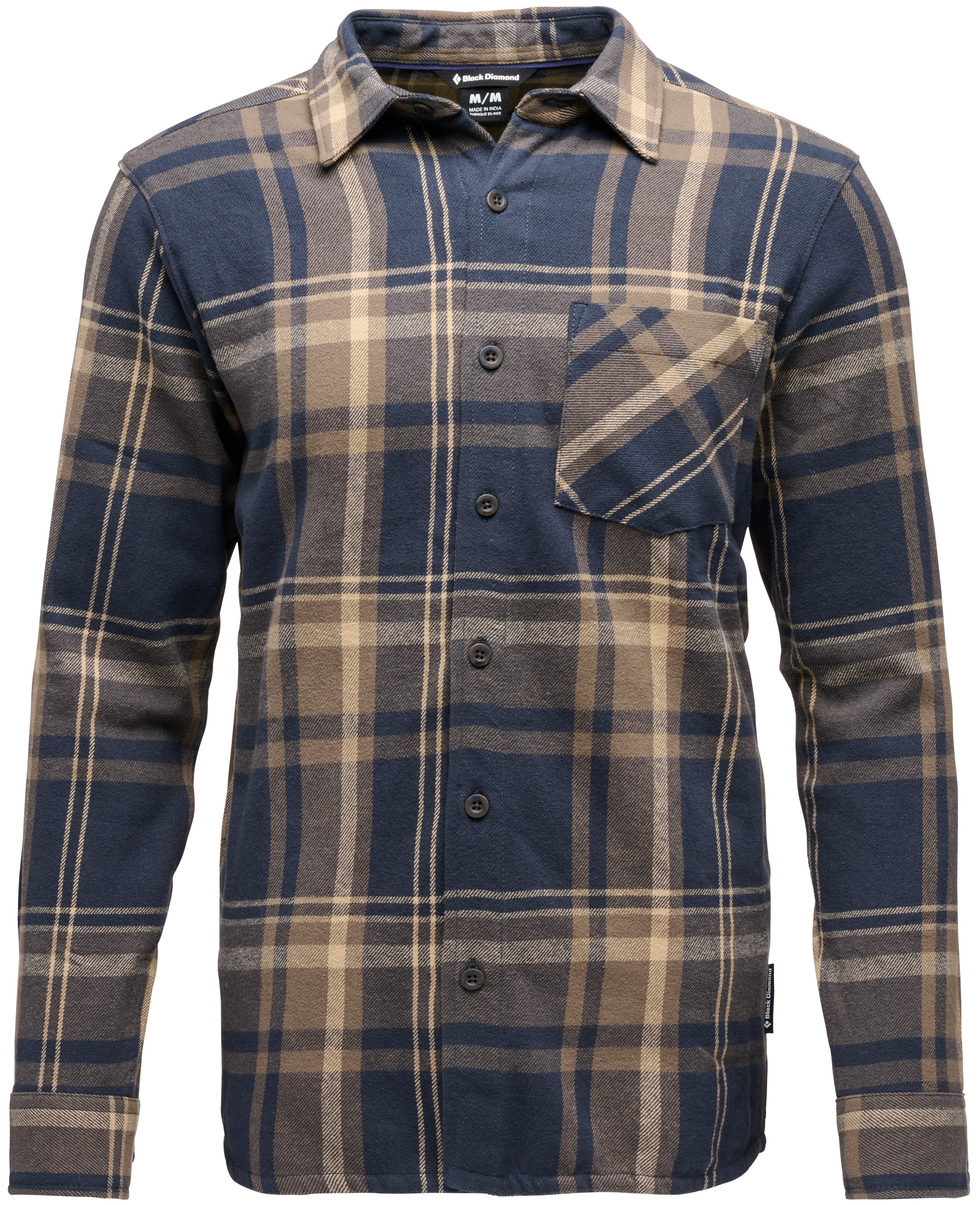 Black Diamond M's Project Flannel Charcoal/Walnut