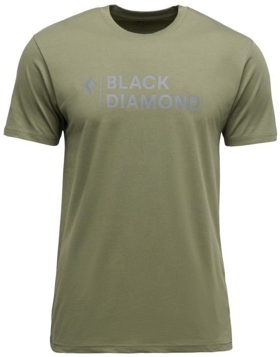 Black Diamond M Mini Stacked SS Tee Tundra