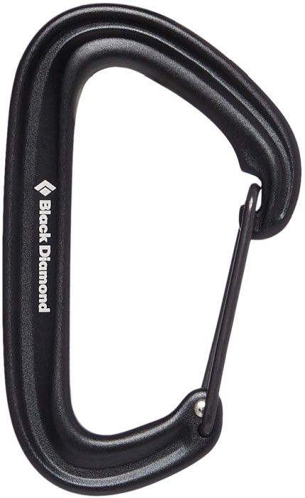 Black Diamond Litewire Carabiner Black