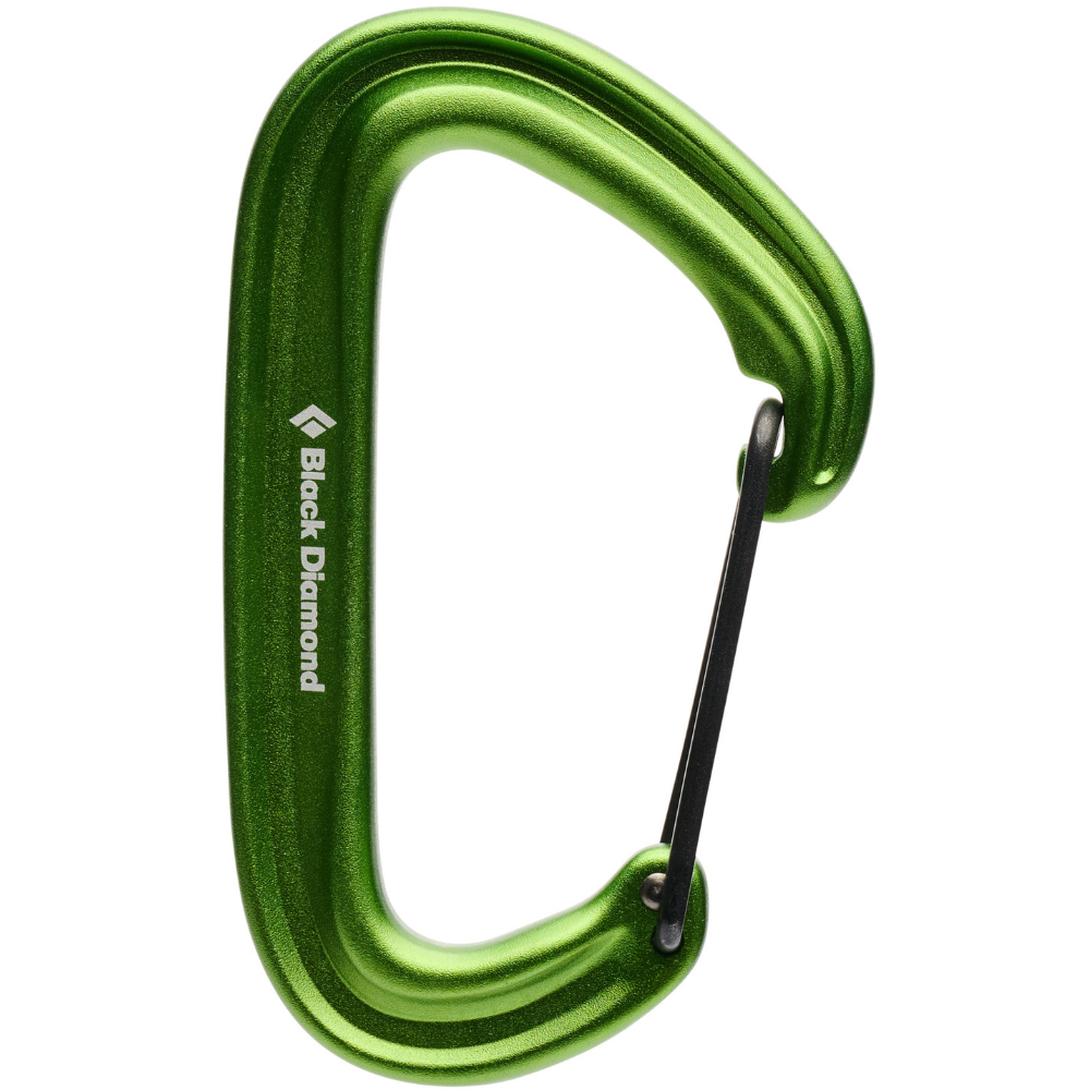 Black Diamond Litewire Carabiner Envy Green