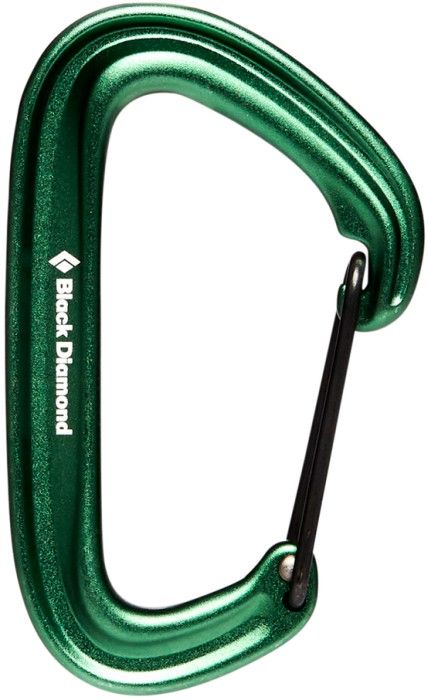 Black Diamond Litewire Carabiner Green