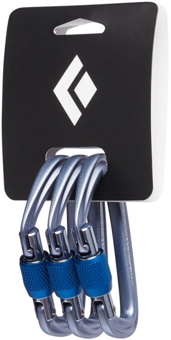Black Diamond Hotforge Screwgate 3-pack Black