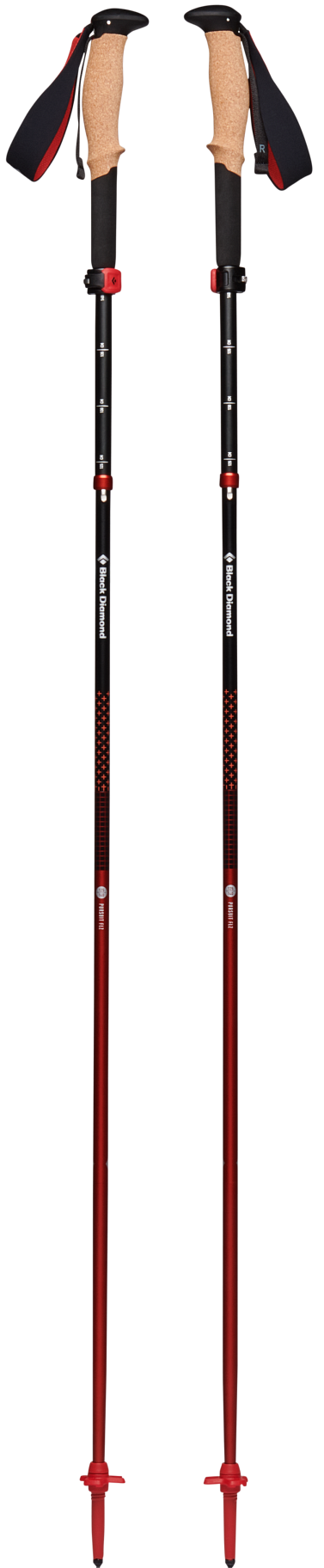 Black Diamond Pursuit FLZ Trekking Poles Black/Octane