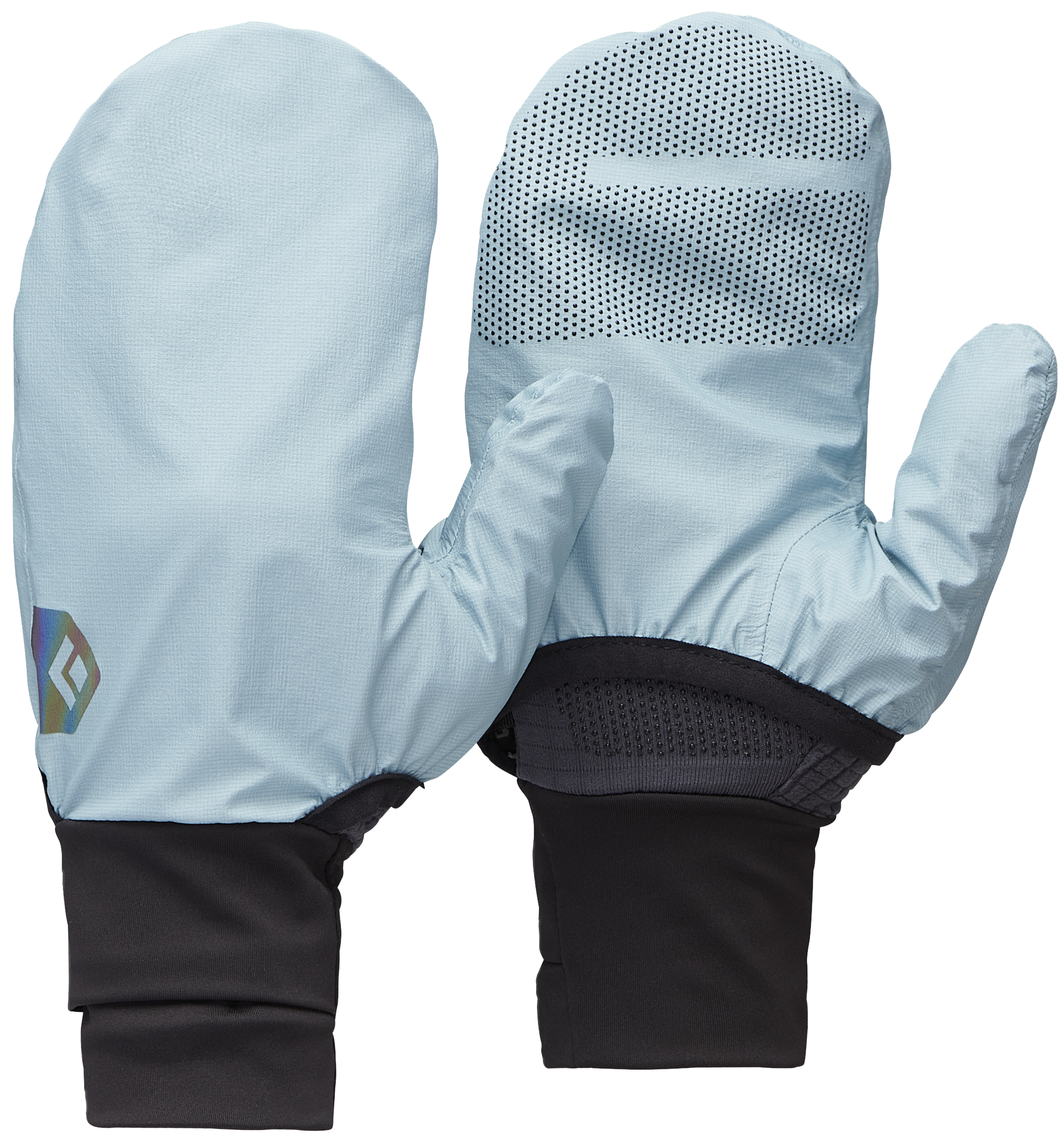 Black Diamond Gridtech Storm Hood Gloves Carbon/Glacier