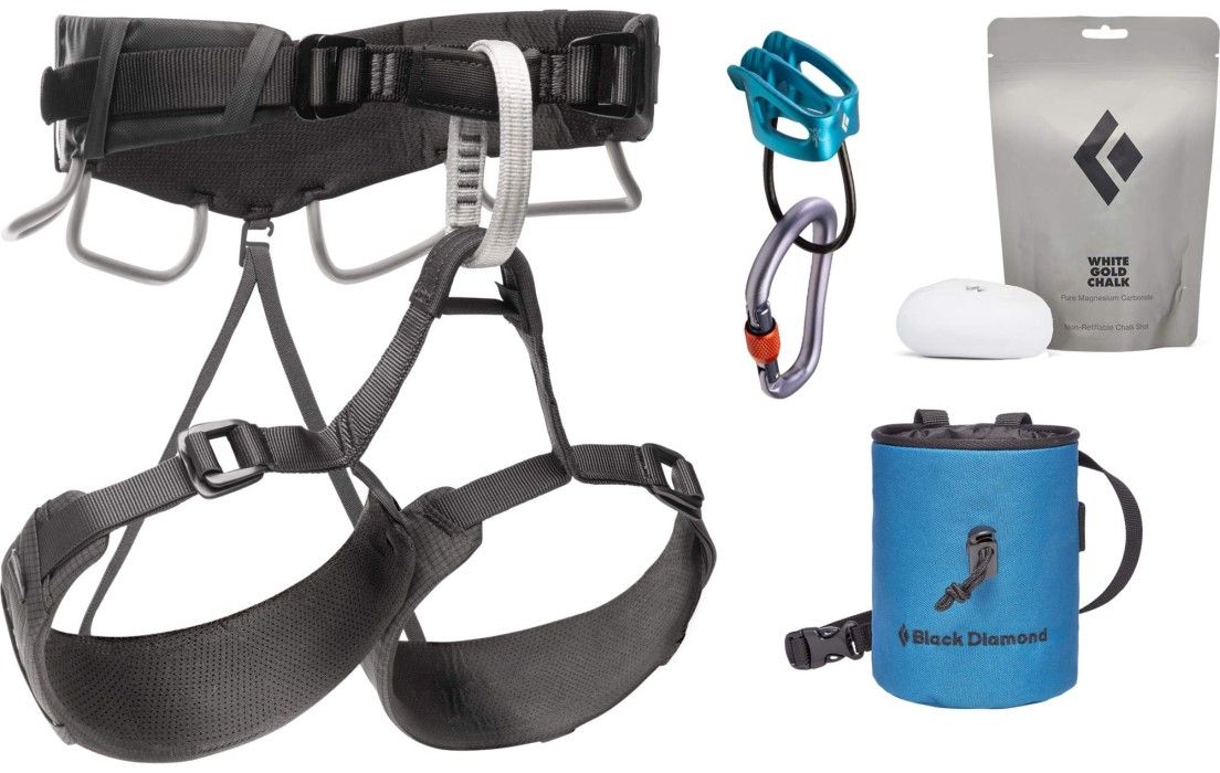 Black Diamond Momentum 4S Harness Package Anthracite