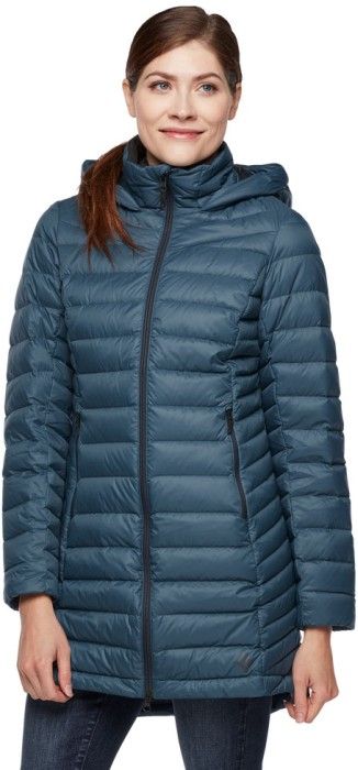 Black Diamond W's Access Full Length Down Parka Azurite