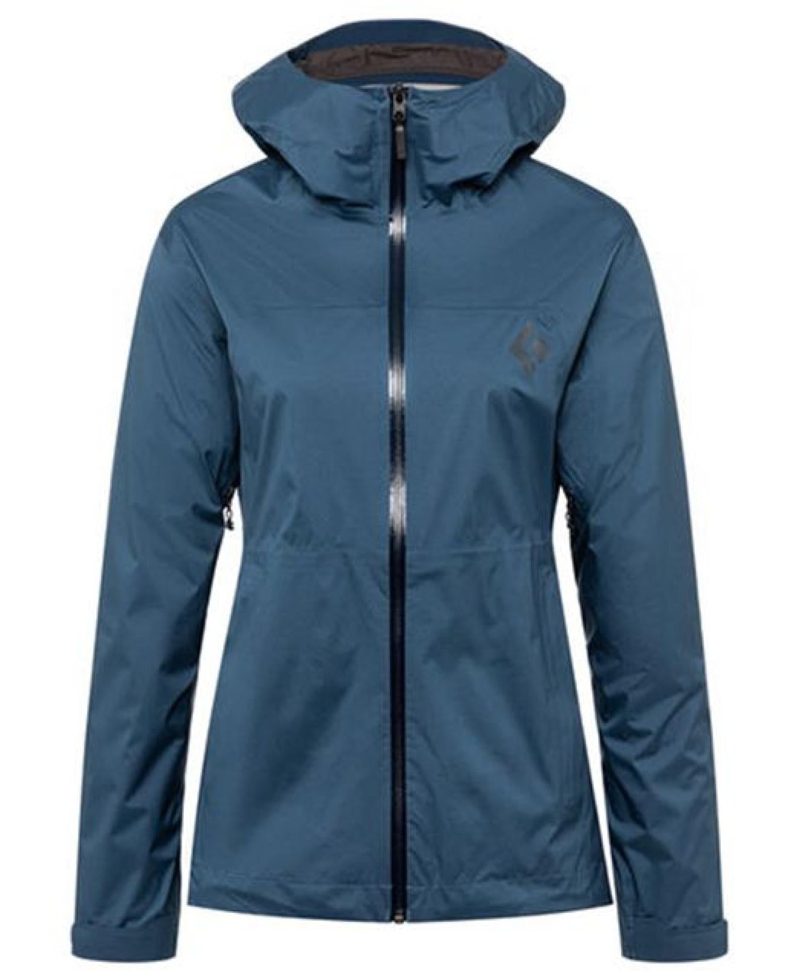 Black Diamond Stormline Stretch Rain Shell Wmns Ink Blue