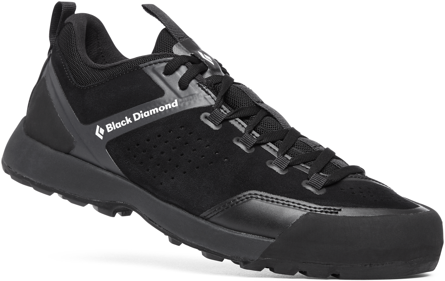 Black Diamond M's Mission XP Leather Approach Shoes Black/Granite