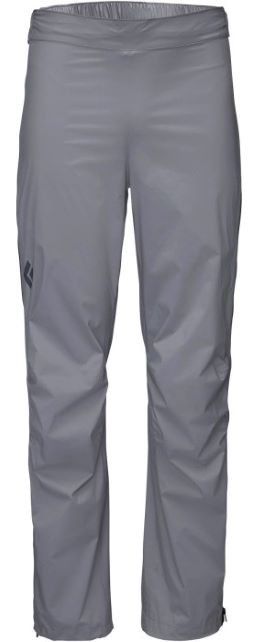 Black Diamond M's Stormline Stretch Full Zip Rain Pants Ash