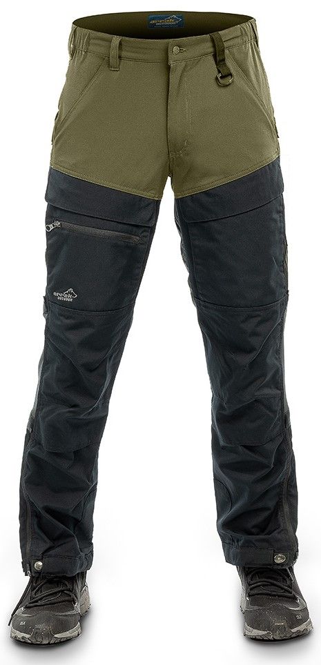 Arrak Outdoor Arrak Hybrid Pant hybridihousut, oliivinvihreä