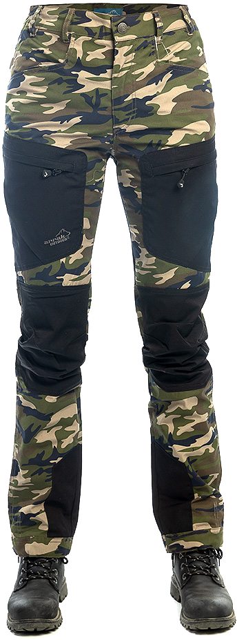 Arrak Outdoor Arrak W's Active Stretch Pants Camo