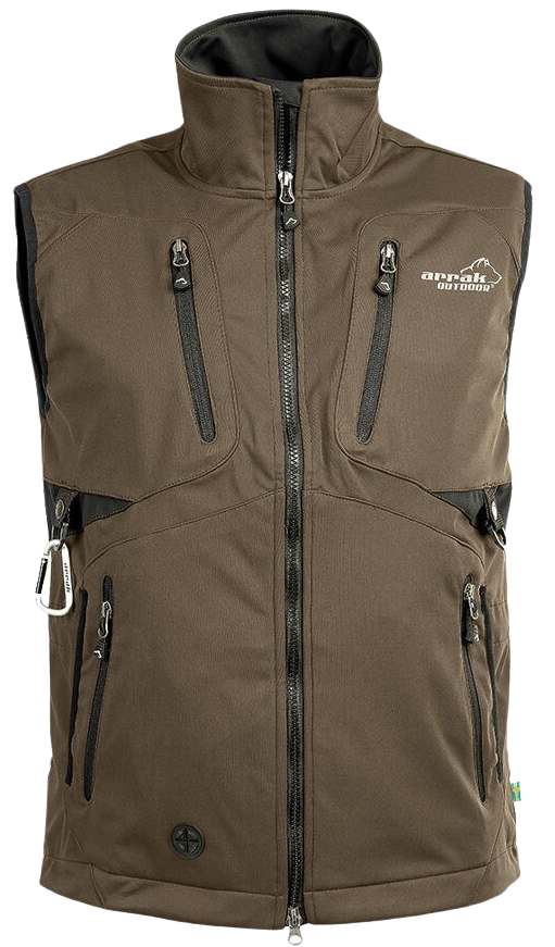 Arrak Outdoor Arrak Acadia Softshell Vest liivi, Brown