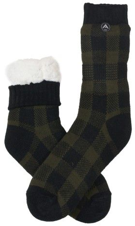 Avignon Heat Max Socka Herr Rutig Grön