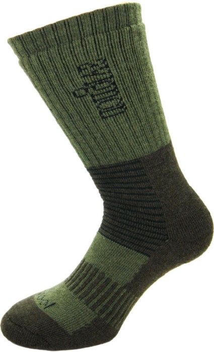 Avignon Ull Mid Merinoullsstrumpa Gr&ouml;n